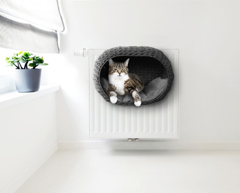 Ebi Radiator bed sunrise noir pour chat