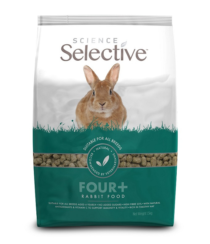 Supreme Science Selective Senior 4+ pour lapins