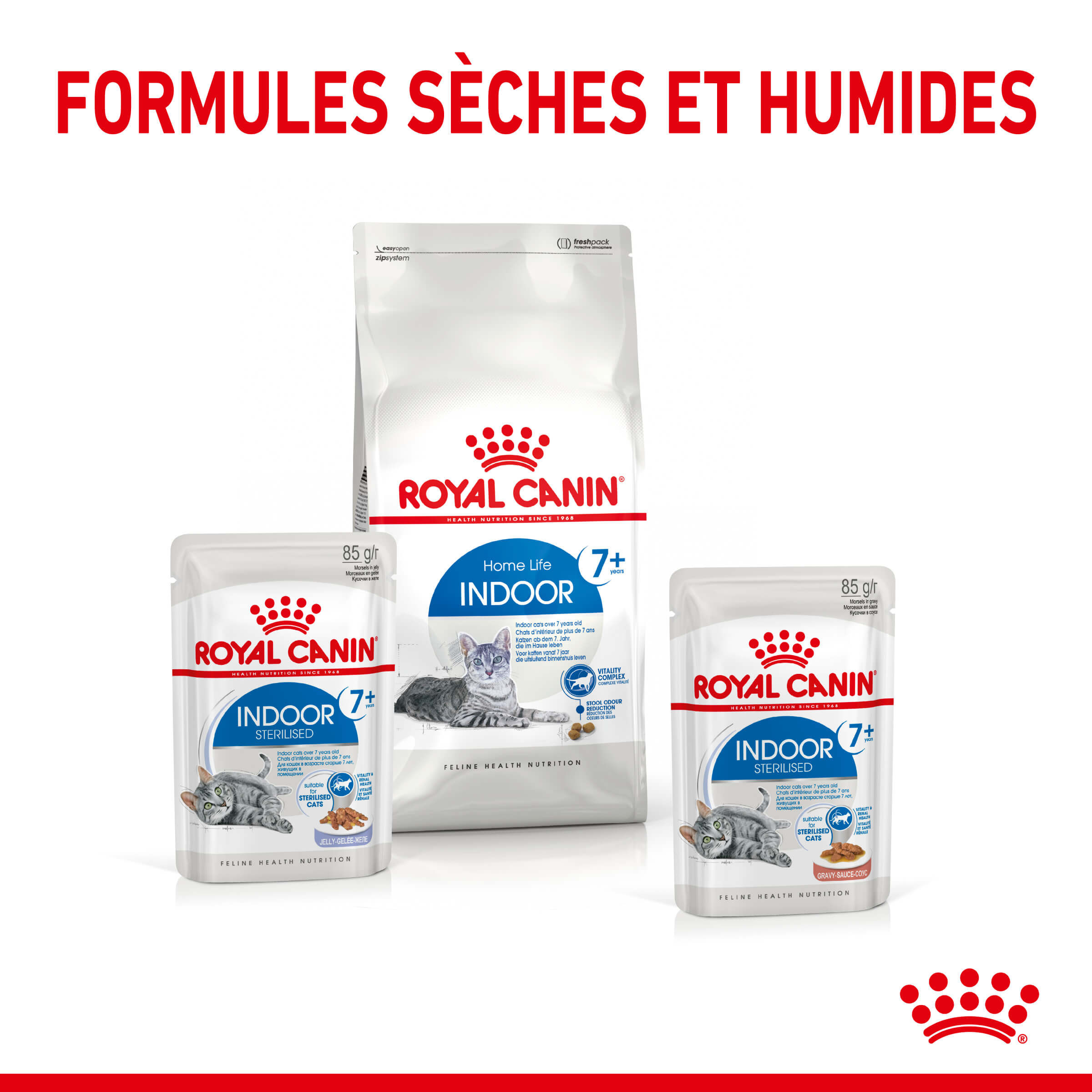 Royal Canin Indoor 7+ Sterilised kattenvoer x12