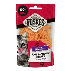 Voskes Soft & Chewy blanc de poulet pour chat (60 g) 5 pièces