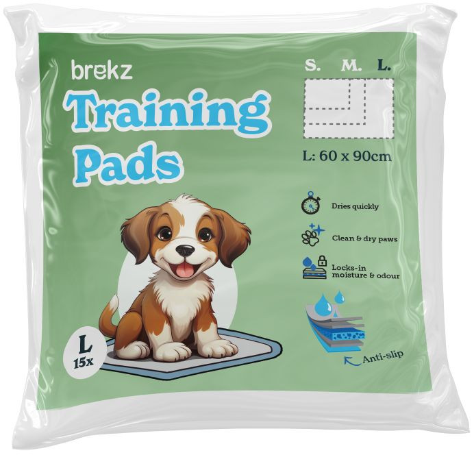 Brekz puppy training pads L (15 stuks)