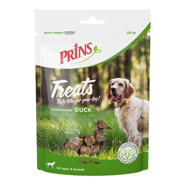 Prins Treats Duck hondensnack (120g)