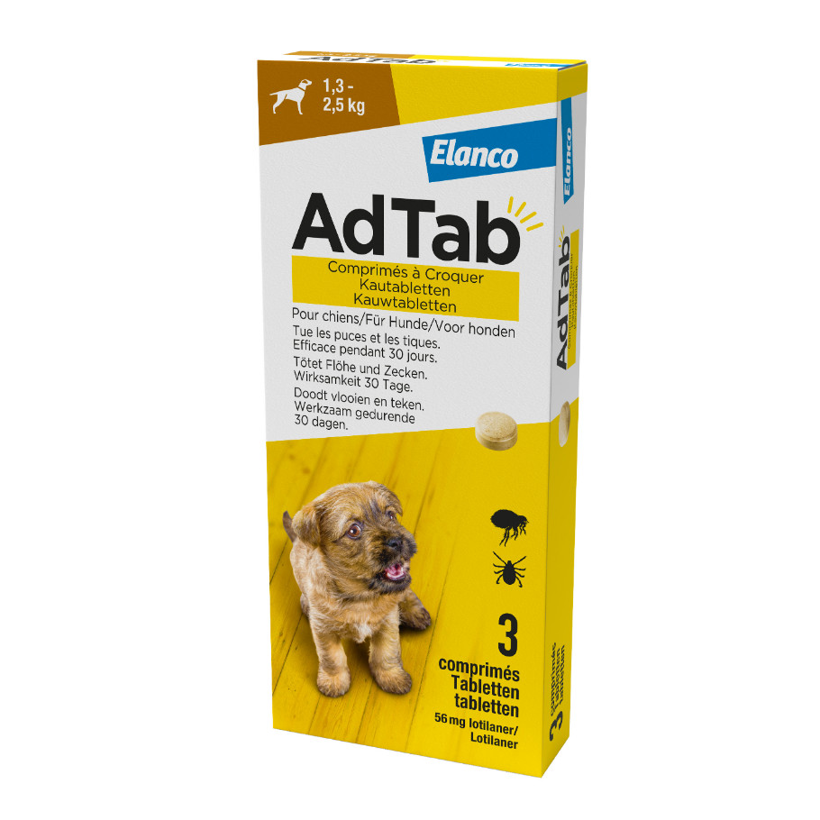 AdTab kauwtabletten voor de hond