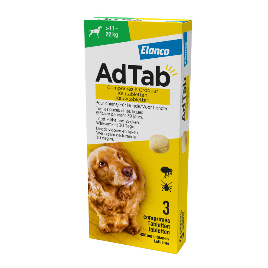 AdTab kauwtabletten voor de hond