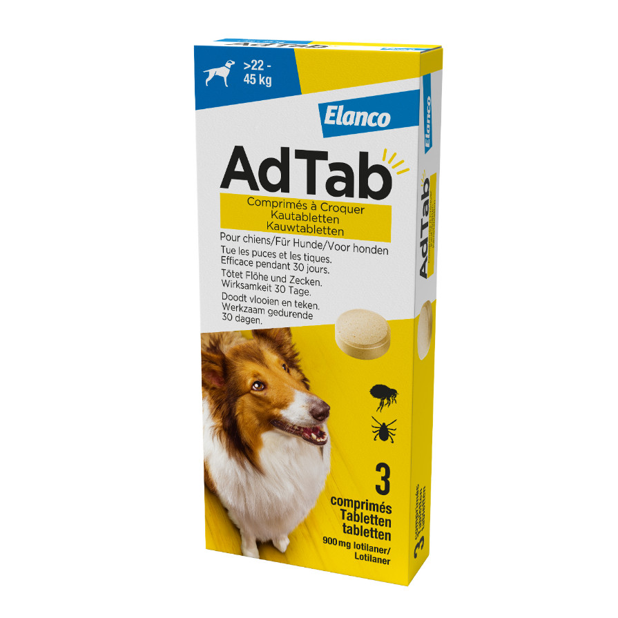 AdTab kauwtabletten voor de hond