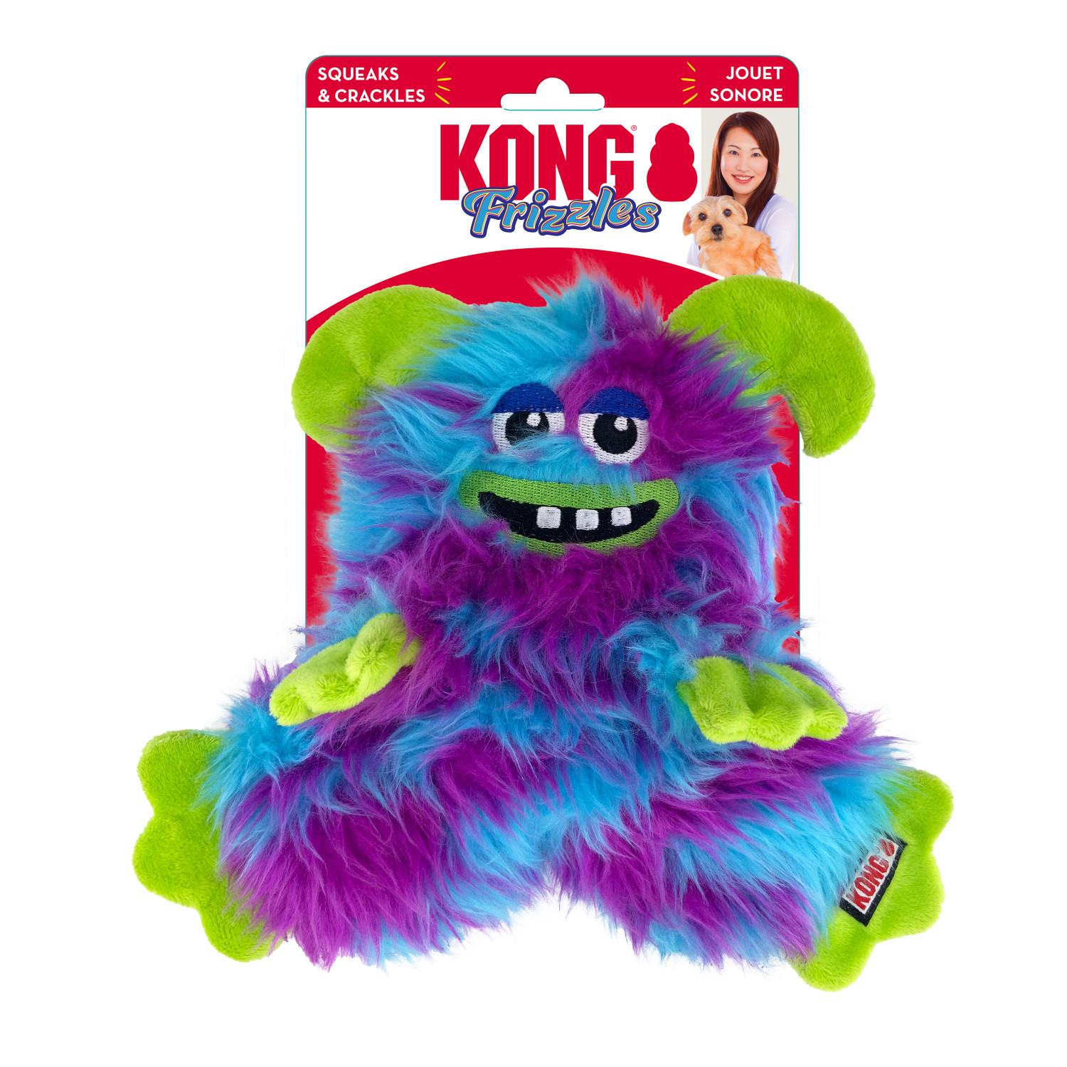 Kong Frizzles Razzle M hondenspeeltje