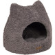 Animal Boulevard Curl Plush refuge igloo en peluche pour chat