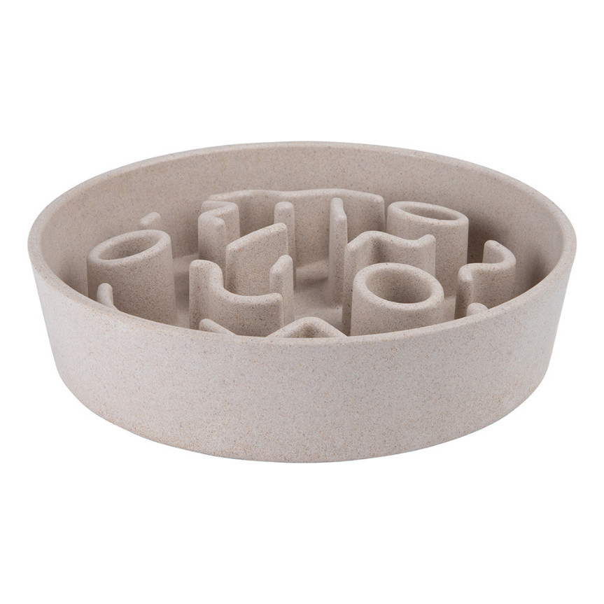 District 70 Bamboo slowfeeder merengue voor de hond