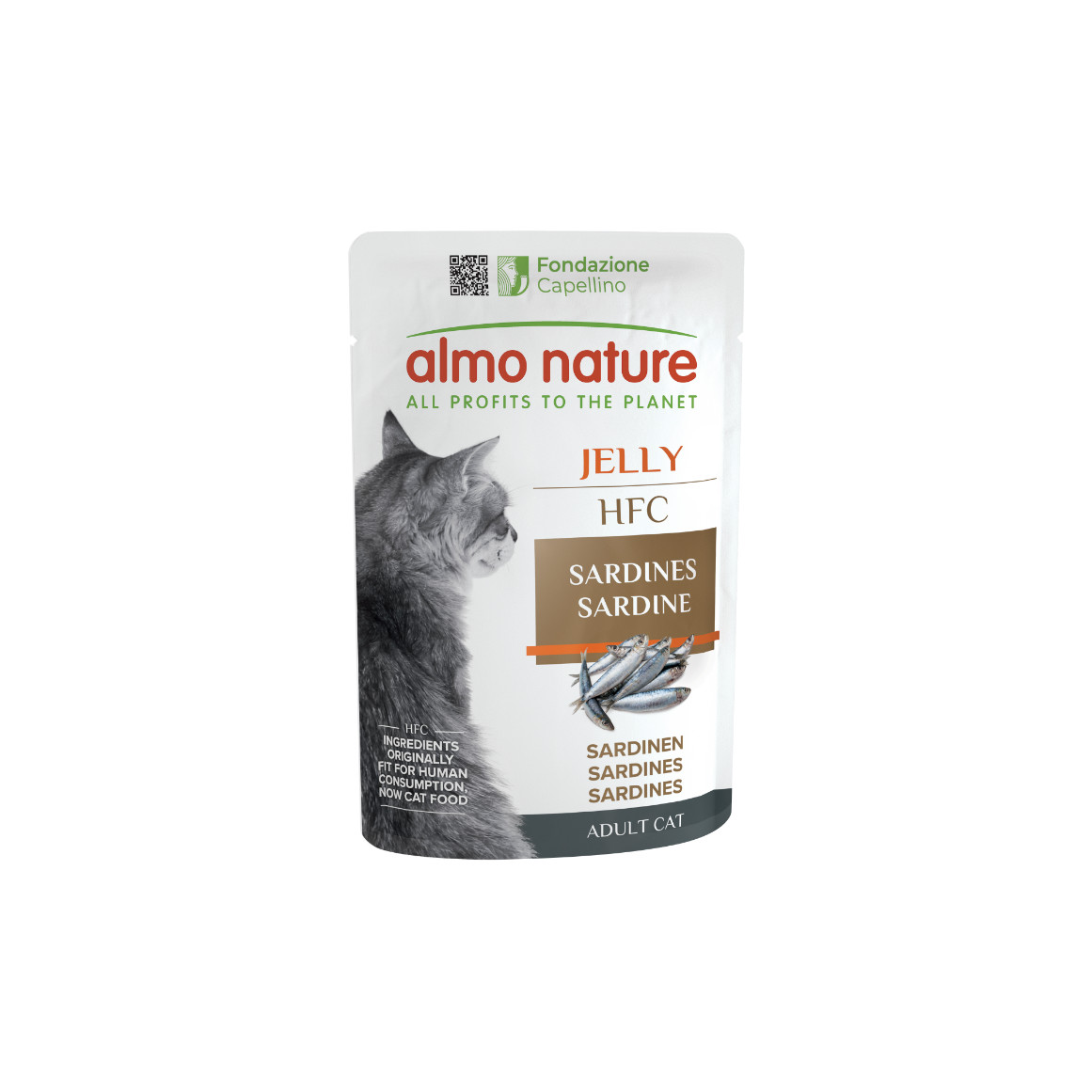 Almo Nature HFC Jelly sardines natvoer kat (55 g)