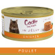 Cadilo Daily Delights - poulet pâtée en gelée pour chat (70 g)