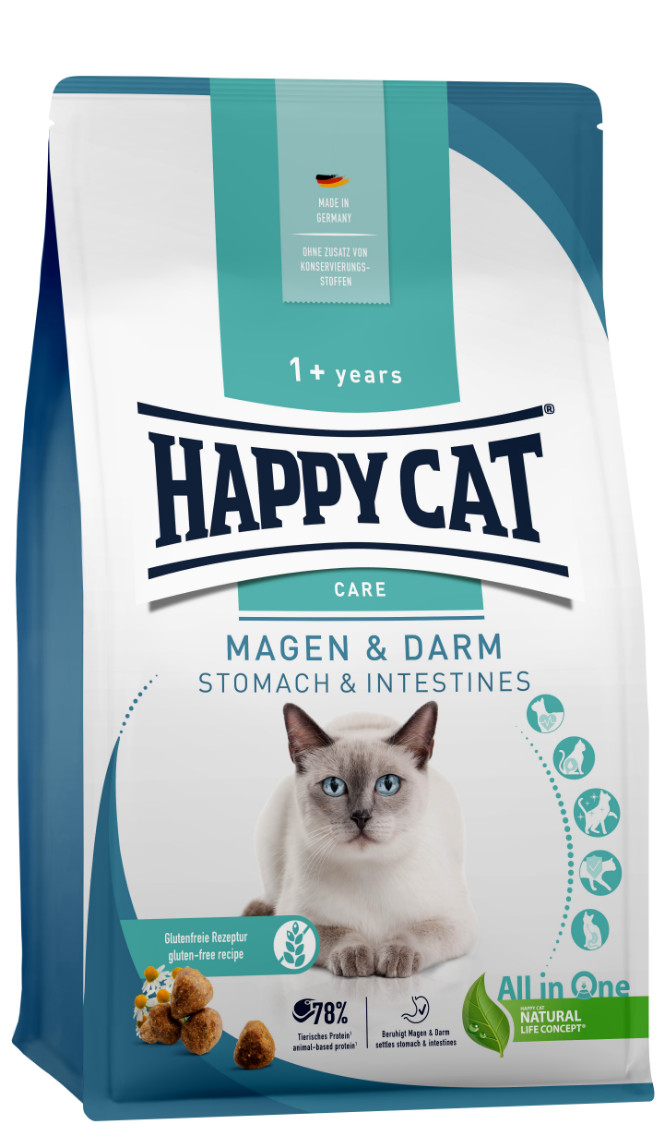 Happy Cat Adult Sensitive Maag & Darm kattenvoer