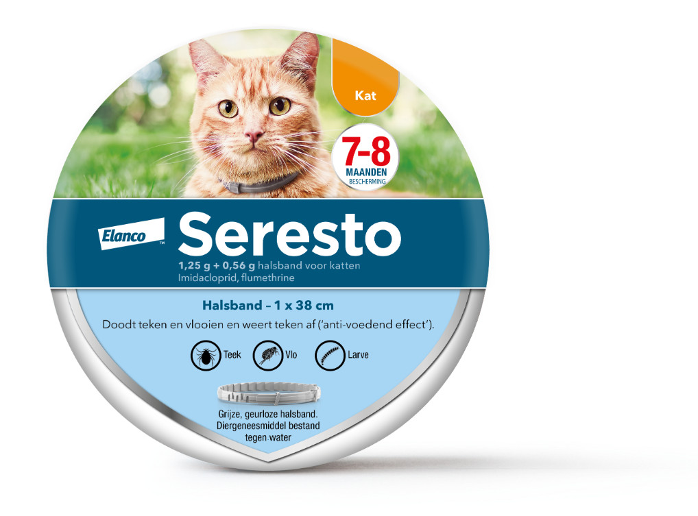 Seresto collier antiparasitaire pour chat