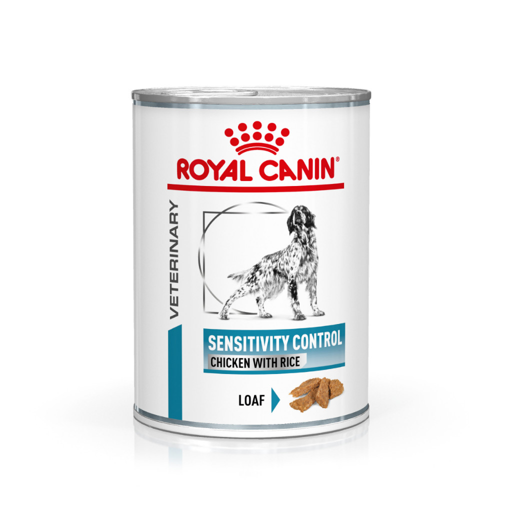 Royal Canin Veterinary Sensitivity Control poulet avec riz pâtée pour chien