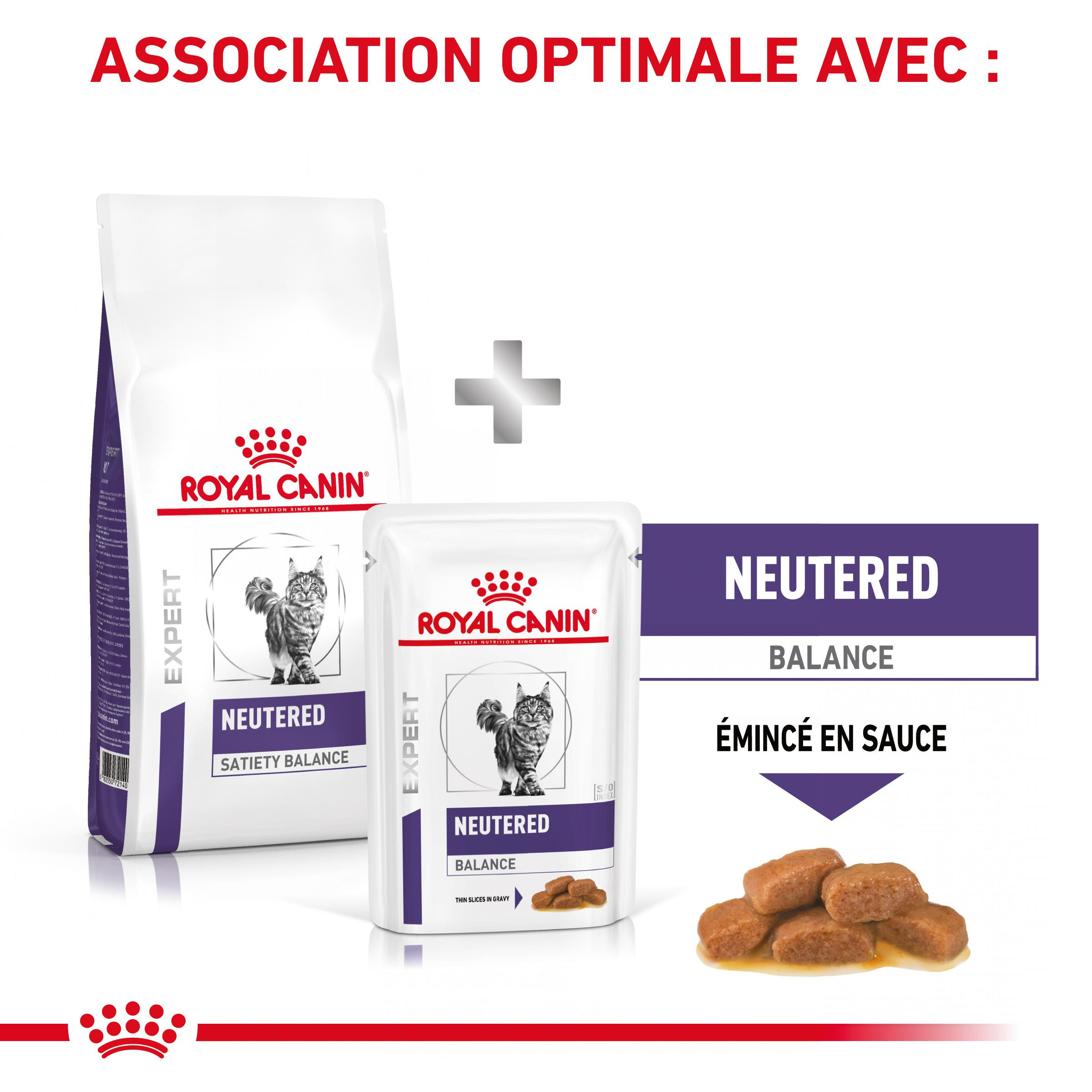 Royal Canin Expert Neutered Satiety Balance pour chat