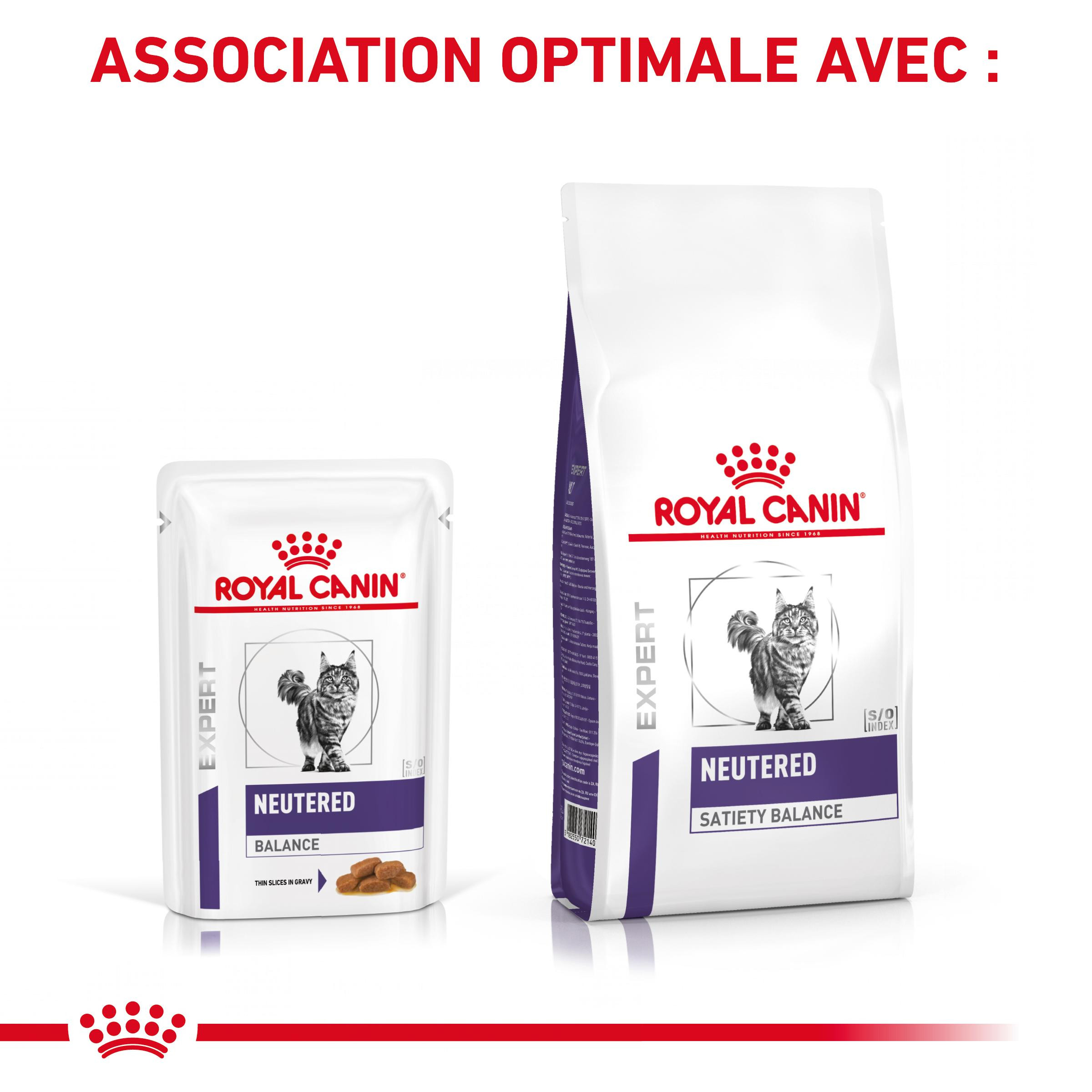 Royal Canin Expert Neutered Balance pâtée pour chat