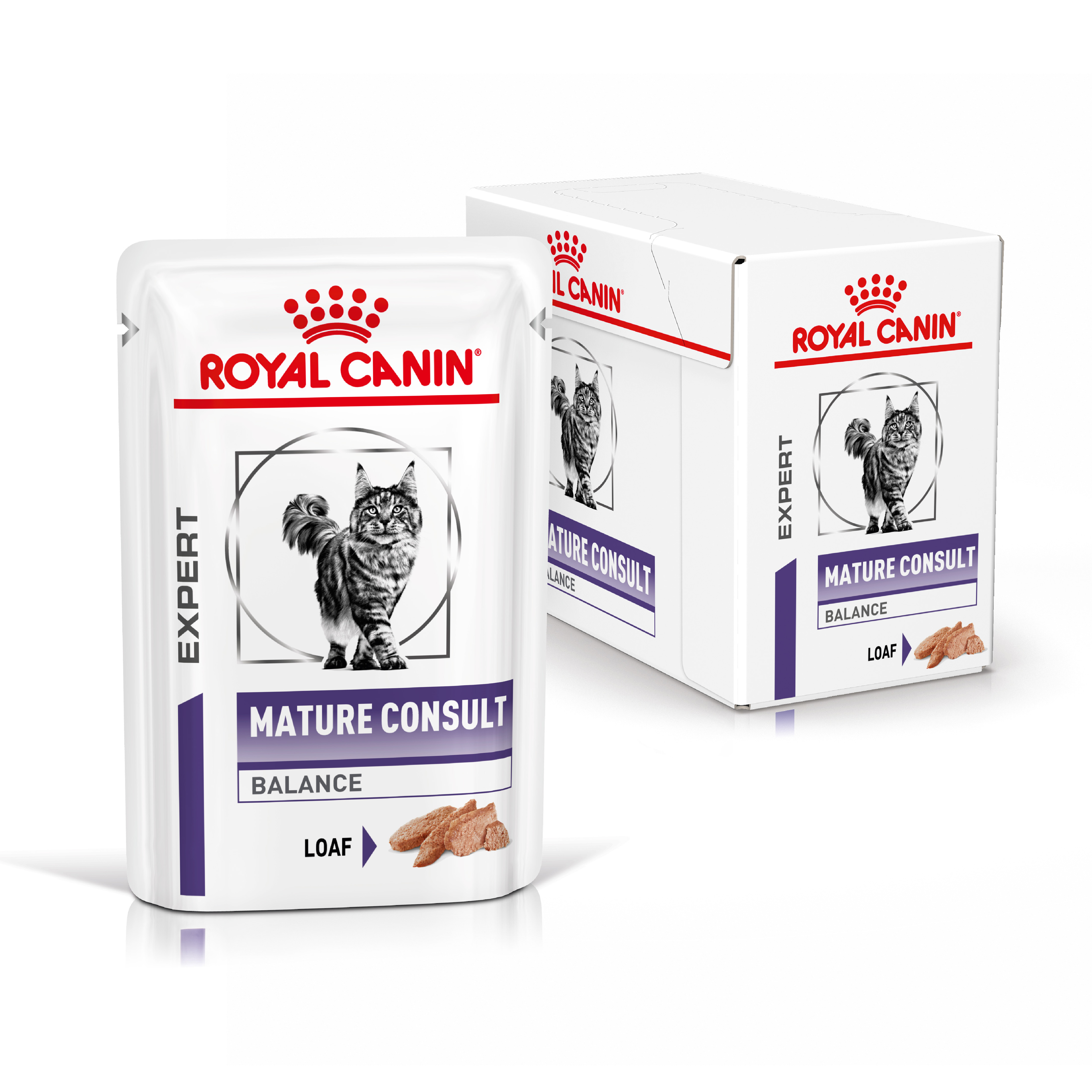 Royal Canin Expert Mature Consult Balance pâtée pour chat