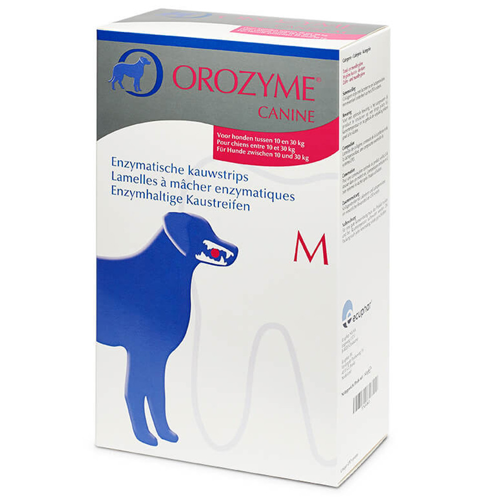 Orozyme Enzymatische Kauwstrips Hond Medium 10-30 kg