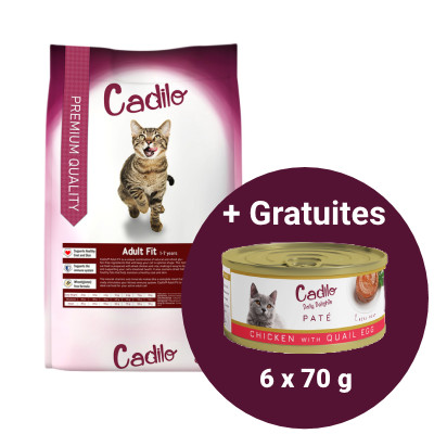 ACTIE: Cadilo zak kattenvoer + GRATIS Cadilo Delights natvoer