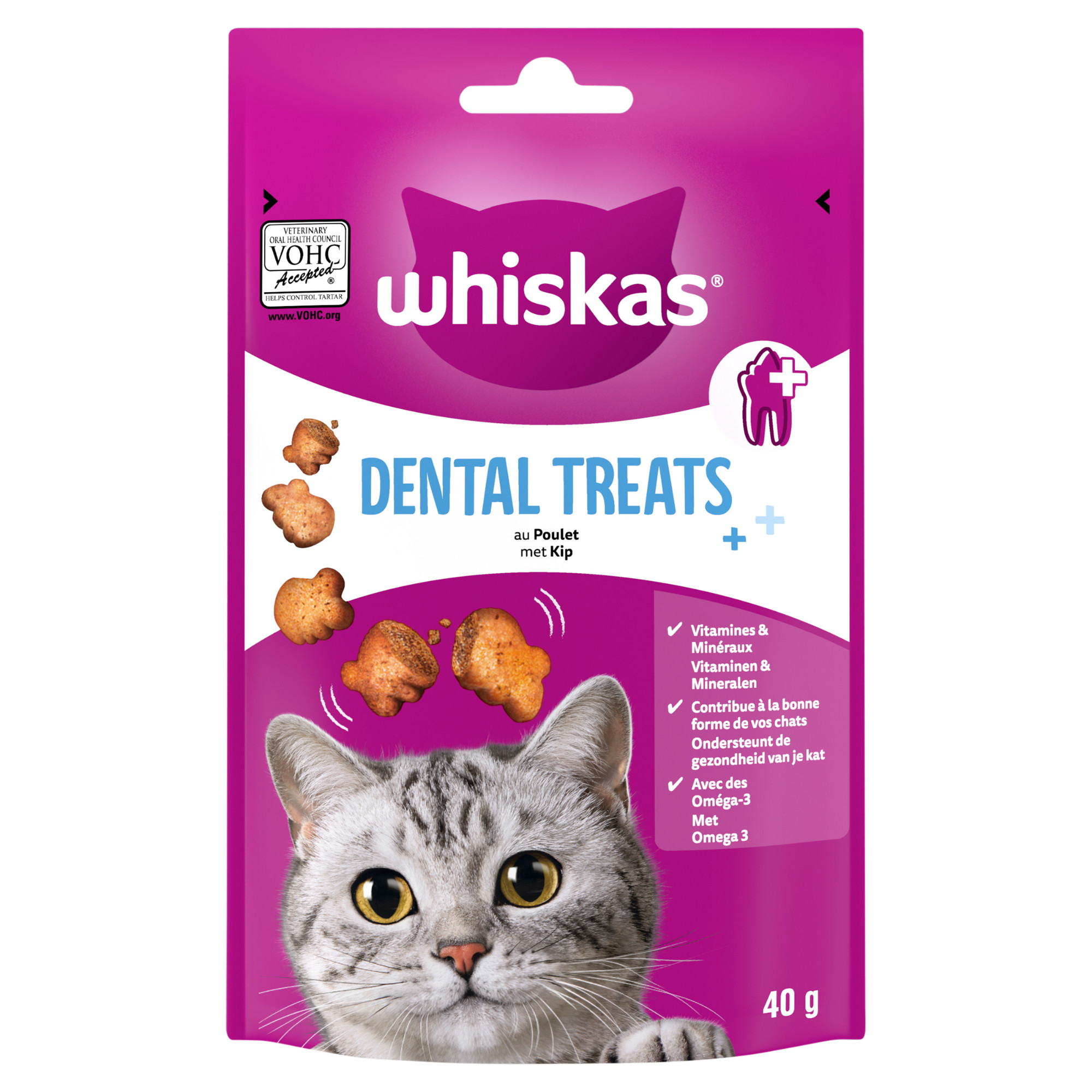 Whiskas Dental Treats pour chat