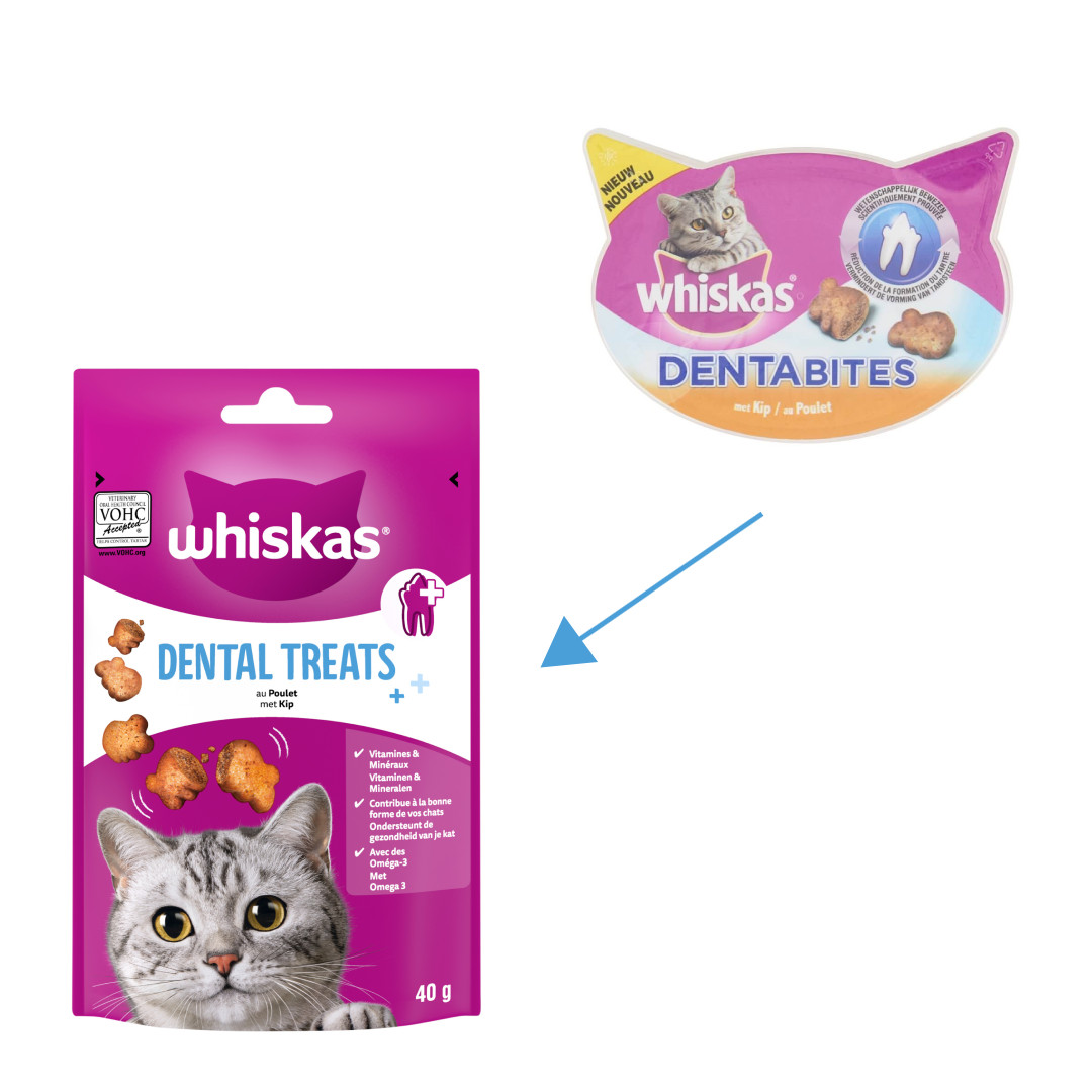 Whiskas Dental Treats pour chat